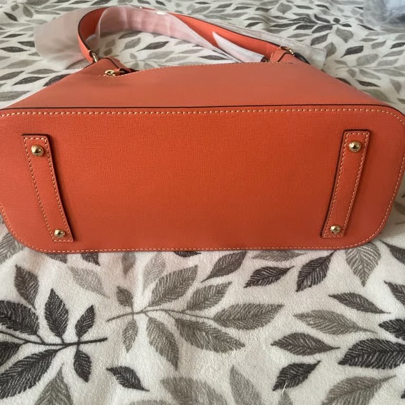 Dooney & Bourke Vibrant Orange Shoulder Bag - Picture 3 of 4